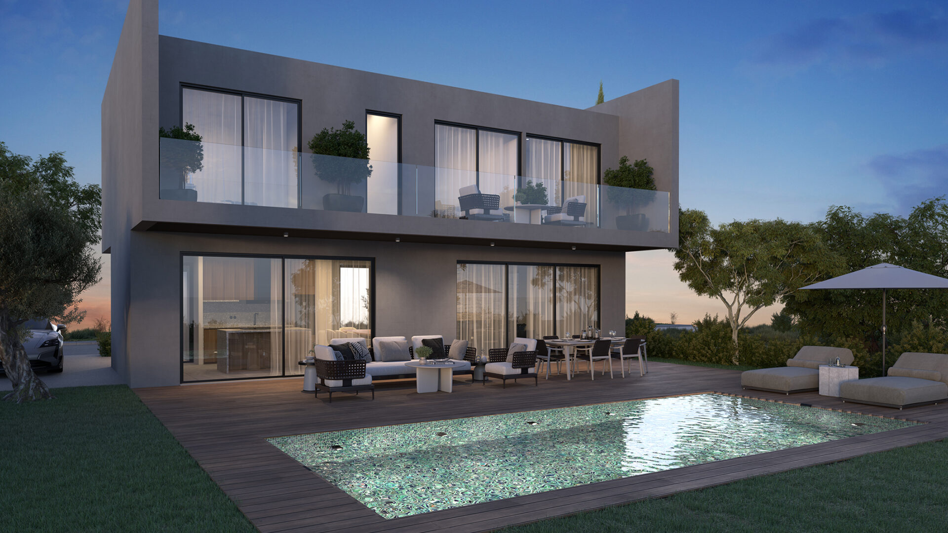 Olivia Residences with pool